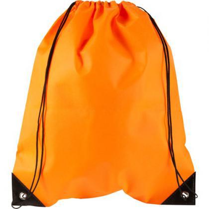 Drawstring backpack (Orange)