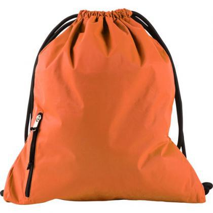 Drawstring backpack (Orange)