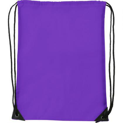 Drawstring backpack (Purple)