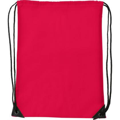 Drawstring backpack (Red)