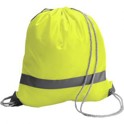 Drawstring backpack (Yellow)