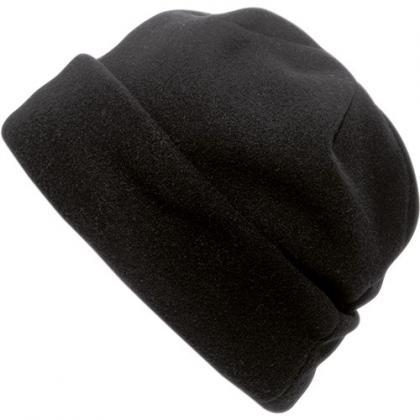 Fleece beanie (Black)