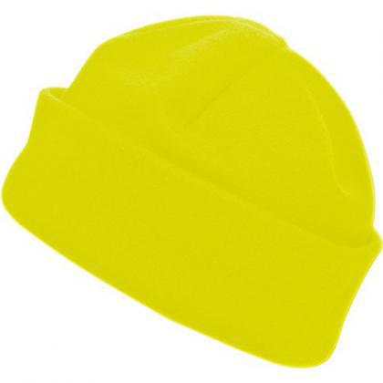 Fleece beanie (Yellow)