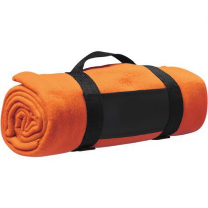 Fleece blanket (Orange)