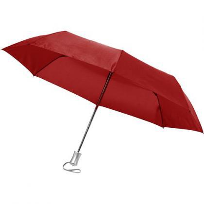 Foldable automatic umbrella (Red)