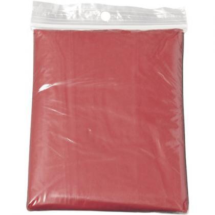 Foldable poncho (Red)