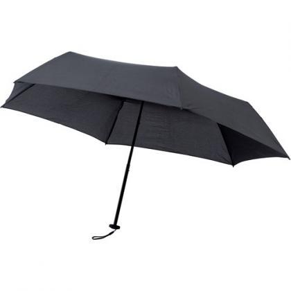 Foldable Pongee umbrella (Black)