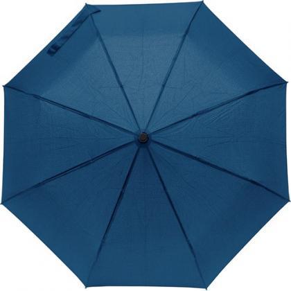 Foldable Pongee umbrella (Blue)