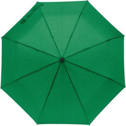 Foldable Pongee umbrella (Green)