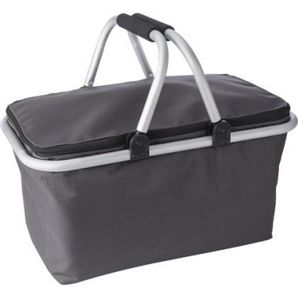 Foldable shopping basket. (Grey)