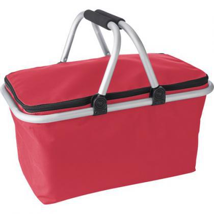 Foldable shopping basket. (Red)