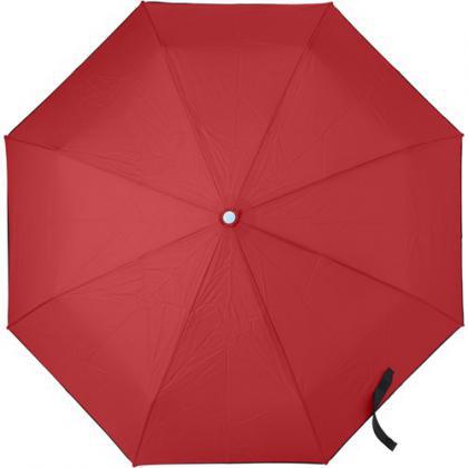 Foldable storm umbrella (Red)