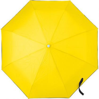 Foldable storm umbrella (Yellow)