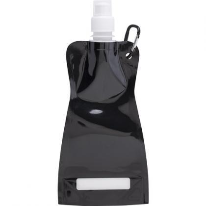 Foldable water bottle (420ml) (Black)