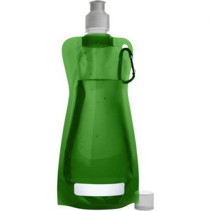 Foldable water bottle (420ml) (Green)