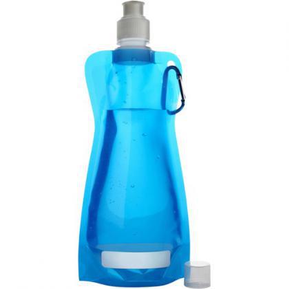 Foldable water bottle (420ml) (Light blue)