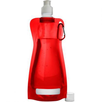 Foldable water bottle (420ml) (Red)