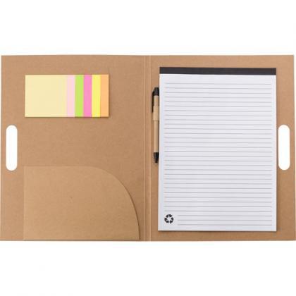 Folder with card cover