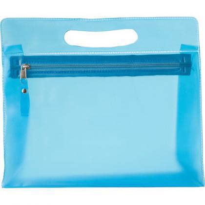 Frosted toilet bag (Light blue)