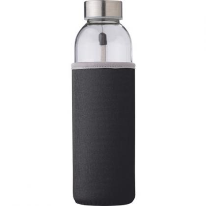 Glass bottle with sleeve (500ml)