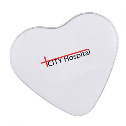 Heart tin with fruit heart sweets (White)