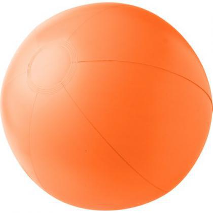 Inflatable beach ball. (Orange)