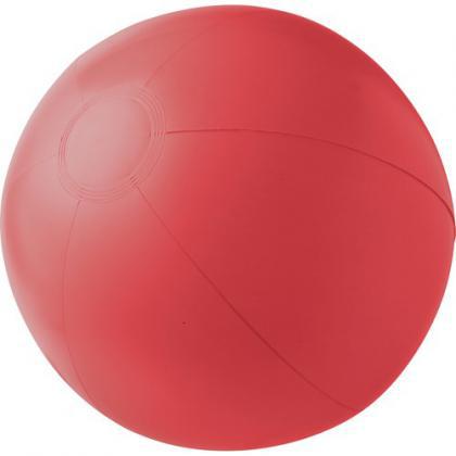 Inflatable beach ball. (Red)