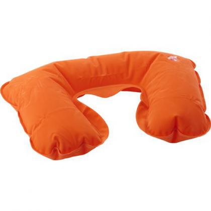 Inflatable travel cushion (Orange)