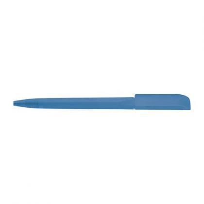 JAG Twist action frosted plastic ballpen (Light blue)