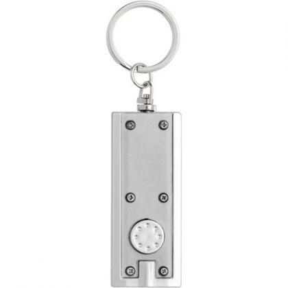 Key holder with a light (Silver)