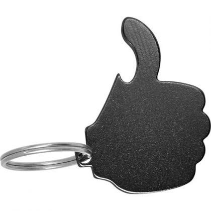 Key holder with bottle opener (Black)