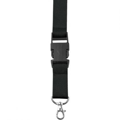 Lanyard and key holder (Black)