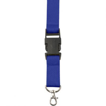 Lanyard and key holder (Cobalt blue)