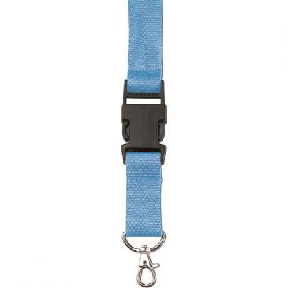 Lanyard and key holder (Light blue)