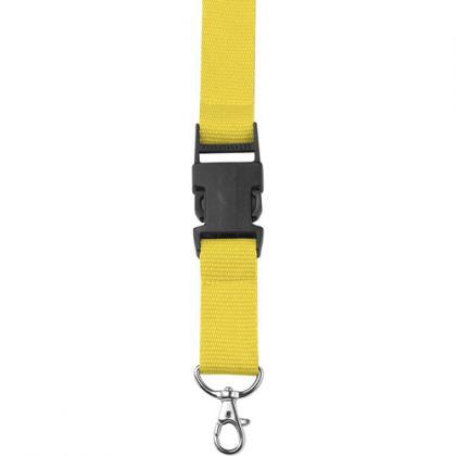 Lanyard and key holder (Yellow)