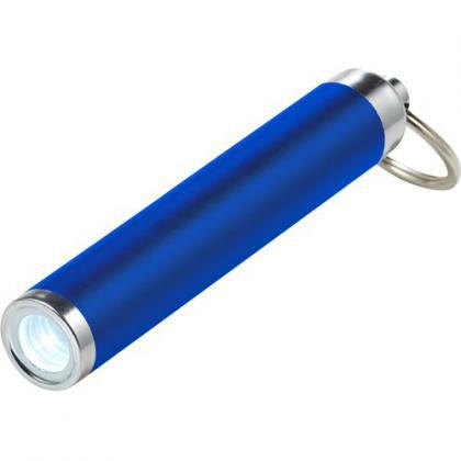 LED flashlight with key ring (Blue)