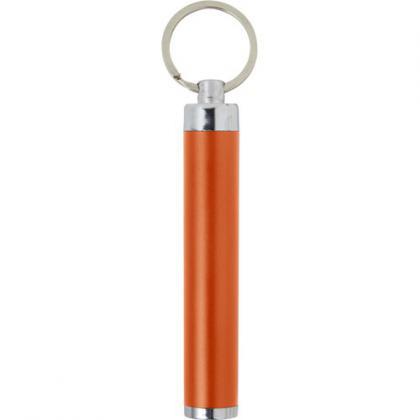 LED flashlight with key ring (Orange)