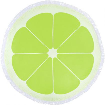 Microfiber beach towel (Lime)