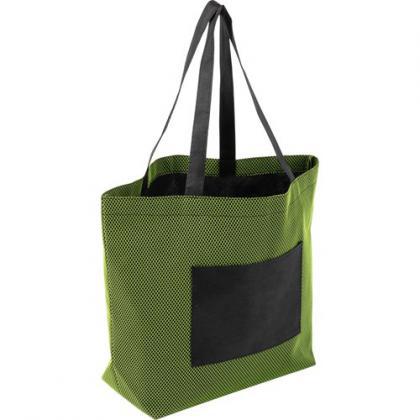 Nonwoven shopping bag (Lime)