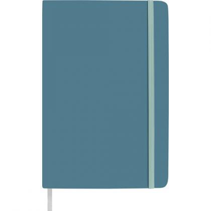 Notebook soft feel (approx. A5) (Light blue)