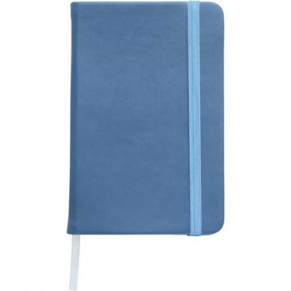 Notebook soft feel (approx. A6) (Light blue)