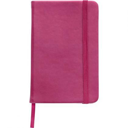 Notebook soft feel (approx. A6) (Pink)