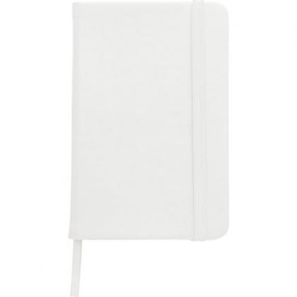 Notebook soft feel (approx. A6) (White)