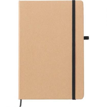 Notebook stone paper (approx. A5) (Black)