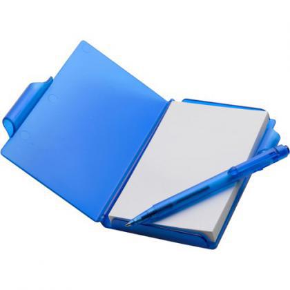 Notebook with pen (Blue)