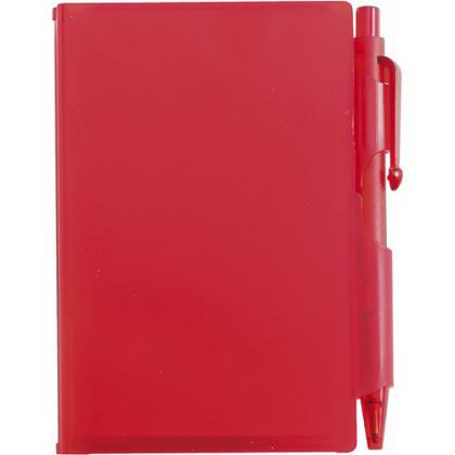 Notebook with pen (Red)