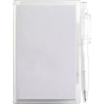 Notebook with pen (White)