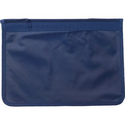 Nylon document bag (Blue)