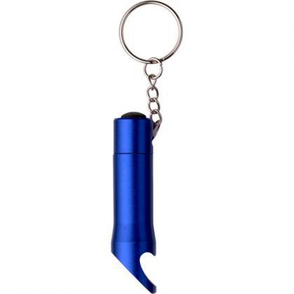 Opener with torch (Cobalt blue)