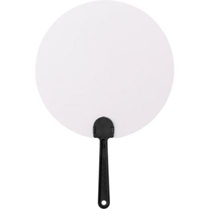 Paper hand fan (Black)